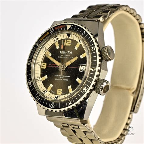 Vintage Sicura Superwaterproof 400 Diver 